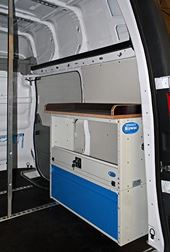 03_A work bench in a van